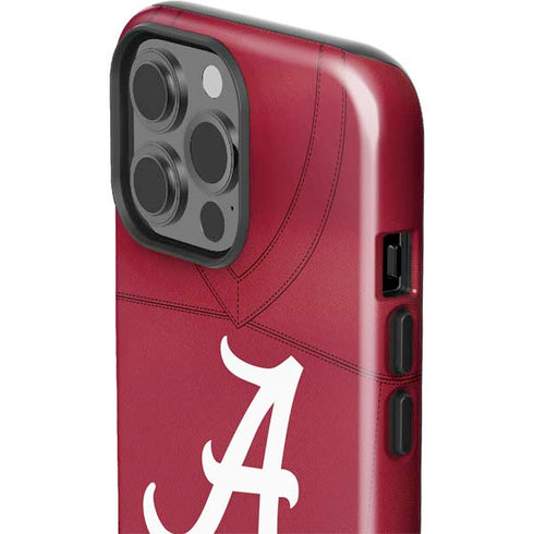University of Alabama Maroon Jersey iPhone 15 Pro Max Impact Case